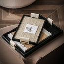 Axya Handmade Leather Tray: Elegant Jewelry & Desktop Organizer
