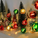Axyaa Christmas Ball Star Lights Battery-operated Garland Xmas Tree Home Decor