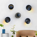 Axyaa Rotatable LED Wall Lamp for Living Room & Bedroom - Modern, 5W