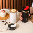 Axyaa Stainless Steel Insulated Cup with Lid - 350/500ML Thermal Mug Vacuum Flask