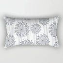 Axyaa Nordic Grey White Geometric Square Pillowcase for Home Decor