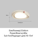 Axyaa Nordic LED Ceiling Lights - Modern Chandeliers for Living Room, Bedroom, and Study
