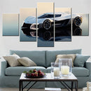 Axyaa Cars Corvette Concept Electric Supercar Canvas Wall Art Poster Painting Home Decor