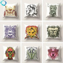 Skull Polyester Pillowcase 45X45CM Axyaa Home Decor Cushion Cover Square Sofa Decor