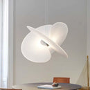 Cream Silk Pendant Light by Axyaa - Wabi Sabi Style for Living Room & Bedroom