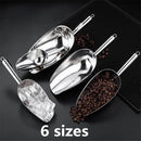 Axya Stainless Steel Ice Scoop for BBQ, Parties, and Candy Bars