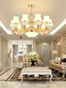 Axyaa Modern European Chandelier Set for Living, Dining & Bedroom