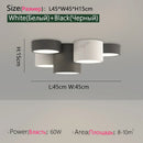 Axyaa Nordic LED Ceiling Light for Living Room Bedroom Hallway Lighting