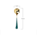 Axyaa Stainless Steel Dessert Soup Spoon Set - Restaurant Quality Kitchen Tools