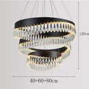 Axyaa Elegant Chandelier Pendant Lights for Dining Room Ceiling Lamps