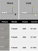 Axyaa Modern LED Chandeliers: Nordic Minimalist Kitchen & Living Room Lights
