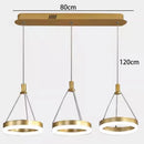 Axyaa Nordic Chandeliers Dining Room Pendant Lights Ceiling Hanging Lamps