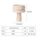 Axyaa Cream Wind Mushroom Table Lamp LED Retro Atmosphere Decorative Desk Light