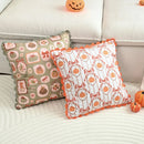Day of The Dead Pumpkin Cushion Cover - Axyaa Festive Home Decor