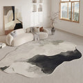 Axyaa Soft Luxury Rug for Living Room and Bedroom, Anti-slip Irregular Shape Floor Mat