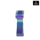 Axyaa Stainless Steel Colorful Cutlery Set for Family, Hotel & Party