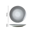 Axyaa Premium Western Food Plate: Elegant Tableware for Home & Commercial Use