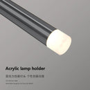 Axyaa LED Minimalist Pendant Lamp Black/White for Bedroom Living Room Coffee Shop