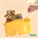 Axyaa Toy Organizer Box: Large Capacity, Multifunctional Plastic Storage for Child's Items
