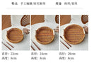 Axyaa Fruit & Snack Assortment in Woven Basket