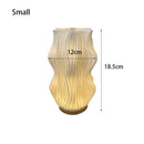Axyaa Modern Desk Lamp for Bedroom Study, Stylish 3D Printed Decorative Hotel Room Lighting