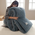 Axyaa Double-Sided Milk Fleece Winter Quilt Core - Thickened & Warm