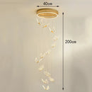 Axyaa Modern Dine Room Pendant Lights Indoor LED Chandelier Ceiling Lamp