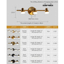 Axyaa Nordic LED Vanity Mirror Cabinet Wall Light