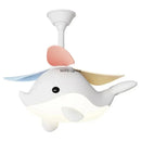 Axyaa Nordic Airplane & Fish Fan Pendant Light: Children's Bedroom Chandelier