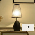 Axyaa Retro Ceramic Bedside Table Lamp