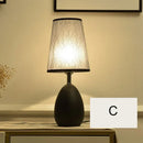 Axyaa Retro Ceramic Bedside Table Lamp
