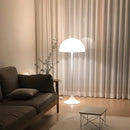 Axyaa White Floor Lamp for Study Living Room, Bedroom - LED Mushroom Table Light