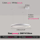 Axyaa 2024 Ring LED Chandelier Modern Minimalist Luxury Light
