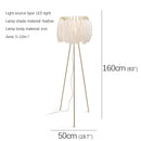 Axyaa Nordic Feather Floor Lamp LED Standing Light for Modern Art Family Living Room