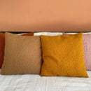 Axyaa Teddy Boucle Throw Pillow Case 45*45 - Decorative Cojines for Living Room