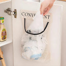Axyaa Mesh Bag Dispenser Wall Mount | Kitchen Garbage Bag Organizer