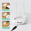 Axyaa LED Desk Lamp 3 Levels Dimmable Touch Night Light Rechargeable Eye Protection