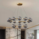 Axyaa Circular Magic Bean Pendant Light for Elegant Home Decor