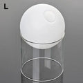 Axyaa Vintage Glass Vase for Tabletop Plants and Flower Arrangements