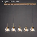 Axyaa Glass Ball LED Pendant Chandelier for Home Lighting Decoration