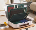Axyaa Multi-Layer Tickets & Files Organizer: Home & Travel Passport Briefcase