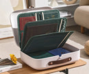 Axyaa Multi-Layer Tickets & Files Organizer: Home & Travel Passport Briefcase