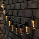 Axyaa Solar Retro Papaya String Light 20 LED 8 Modes - Waterproof Decoration for Courtyards, Balconies, Umbrellas