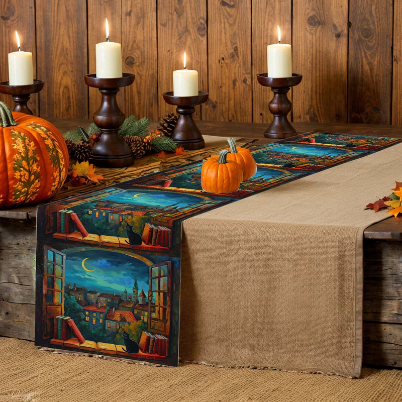 Axyaa Kitchen Table Runner for Dining Table Decor, Wedding Party & Home Decoration