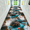 Axyaa Large Area Rug for Home, Bedroom, Living Room, Kitchen - Anti-Slip Indoor Mat