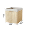 Axyaa Wicker Storage Basket for Picnics, Toys, and Clothes
