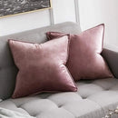 Axyaa Velvet Throw Pillow Cover Set for Sofa Bedroom, Modern Gift Pillowcase