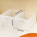 Axyaa Folding Cabinet Storage Box with Handle - Multi-functional Plastic Case
