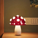 Axya Fly Amanita Mushroom Dual Color LED Desk Lamp for Home, Hotel, Study