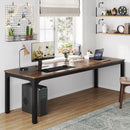 Axyaa 78.7" 2-Person Computer Workstation Desk